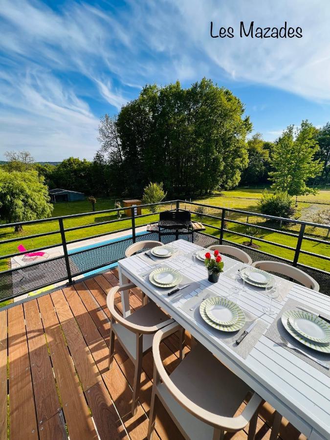 Les Mazades A 10 Min De Perigueux Avec Piscine Chauffee, Meuble De Tourisme Classe 3 Etoiles Annesse-et-Beaulieu Exteriér fotografie
